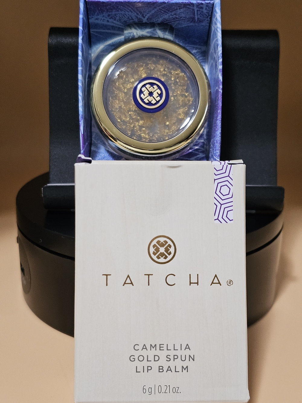 Tatcha Camellia Gold Spun Lip Balm -